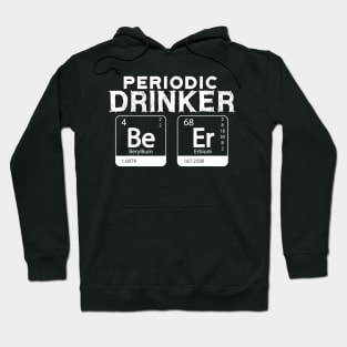 Periodic Table Of Drinking Shirt Beer Tee Science Drinking Hoodie